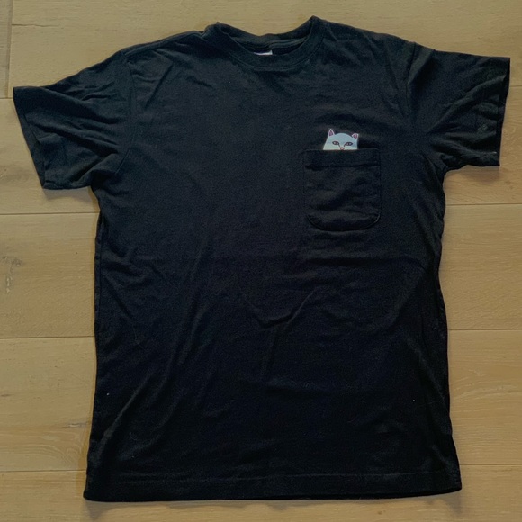 Ripndip shirt with ripndip cat in the pocket - Picture 1 of 1